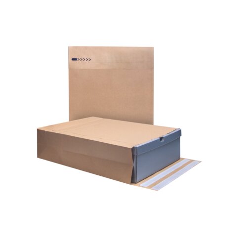 e-Green Faltentasche E-Commerce Mailer ohne Fenster 350 x 450 mm (B x H) 200 St./Pack.