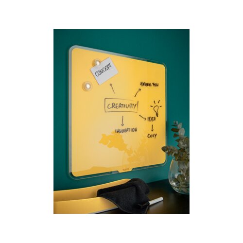 Leitz Glasboard Cosy 45 x 45 x 0,4 cm (B x H x T)