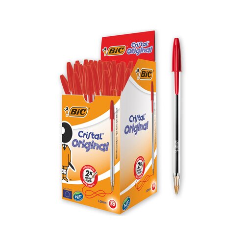 BIC® Kugelschreiber Cristal® Original 50 St./Pack.