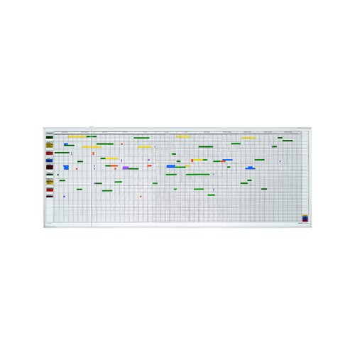 magnetoplan® Urlaubsübersicht undatiert 200 x 60 cm (B x H)