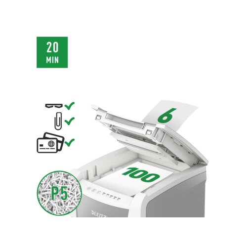 Leitz Aktenvernichter IQ Autofeed SmallOffice 100