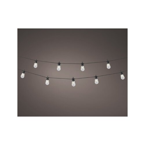 LUMINEO Lichterkette 4 cm x 9,5 m (Ø x L)