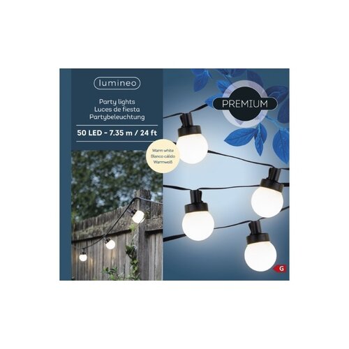 LUMINEO Lichterkette Kugel