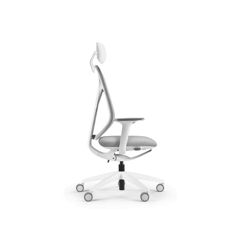 Sedus Bürodrehstuhl se:kit mit Kopfstütze grau