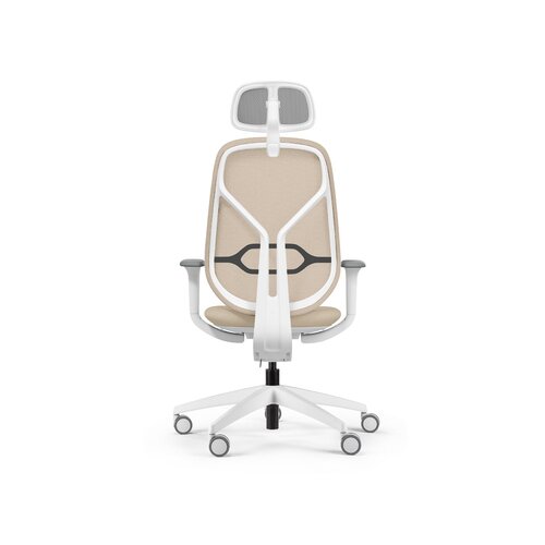 Sedus Bürodrehstuhl se:kit mit Kopfstütze creme