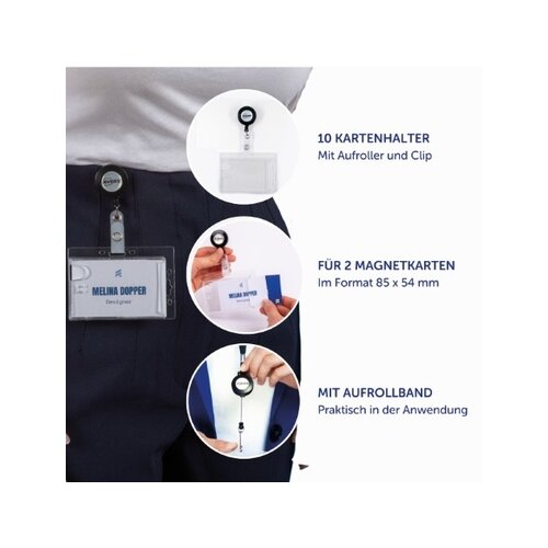 Avery Zweckform Ausweishalter 90 x 54 mm (B x H)