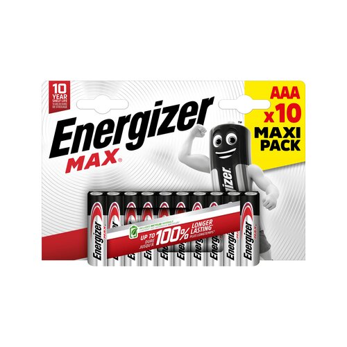 Energizer® Batterie Max® AAA/Micro 10 St./Pack.