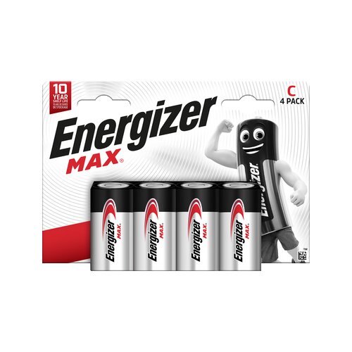 Energizer® Batterie Max® C/Baby 4 St./Pack.