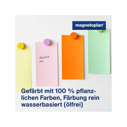magnetoplan® Moderationskarte Rechteck 20 x 10 cm (B x H) 120 g/m² 500 St./Pack.