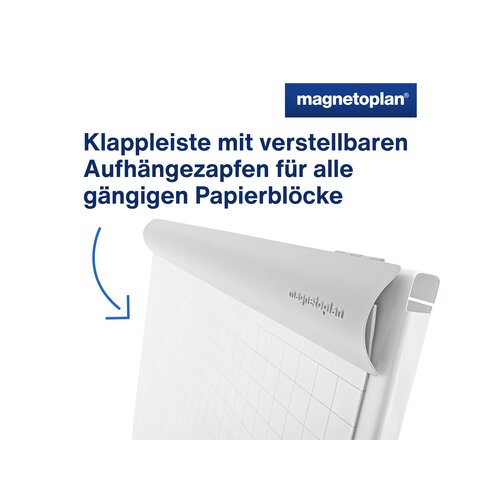 magnetoplan® Mobiles Flipchart de Luxe