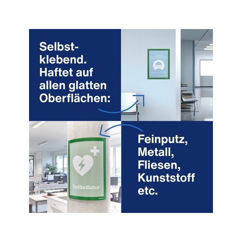 magnetoplan® Magnetrahmen magnetofix DIN A4 2 St./Pack.
