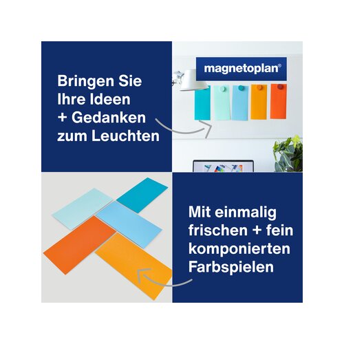 magnetoplan® Moderationskarte Sea Dusk