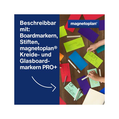 magnetoplan® Moderationskarte Grey