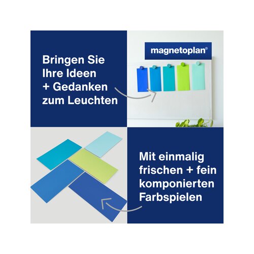 magnetoplan® Moderationskarte Sea