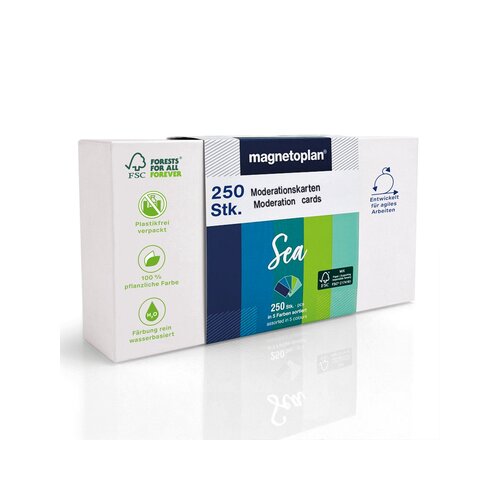 magnetoplan® Moderationskarte Sea