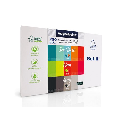 magnetoplan® Moderationskarte Set 2