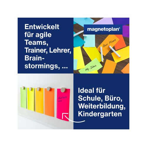 magnetoplan® Moderationskarte Neon