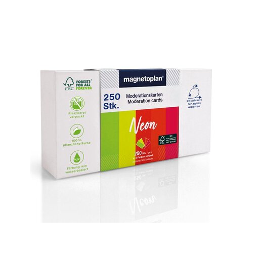 magnetoplan® Moderationskarte Neon