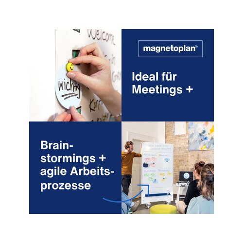 magnetoplan® Moderationskarte Kreis 10 cm 500 St./Pack.