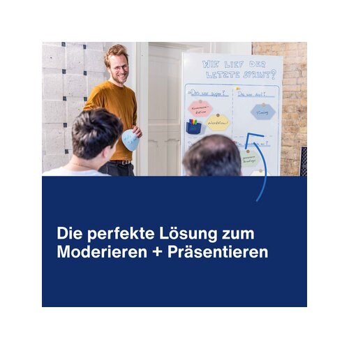 magnetoplan® Moderationskarte Rhombus 500 St./Pack.