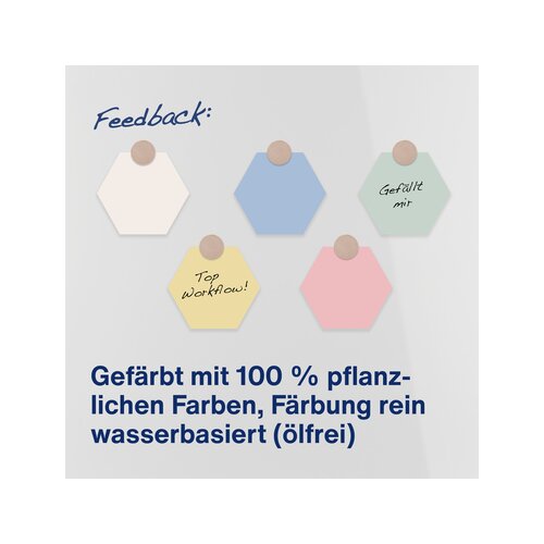 magnetoplan® Moderationskarte Wabe