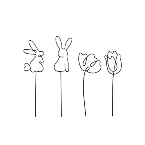 DECORIS Dekorationsfigur Ostern