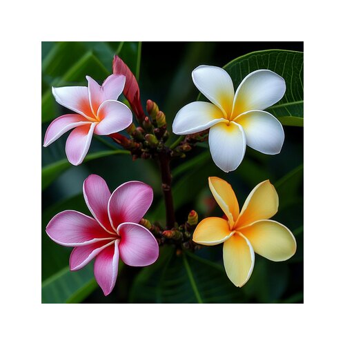 Zimmerpflanze Plumeria Frangipani Hawaii, Neutralware