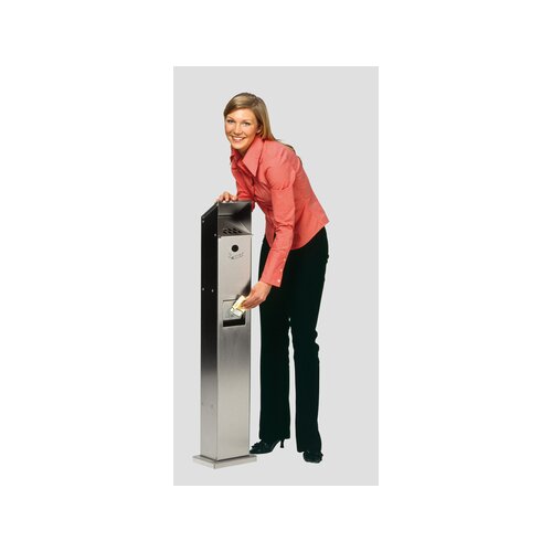 VAR Standascher SG 115 Edelstahl, geschliffen