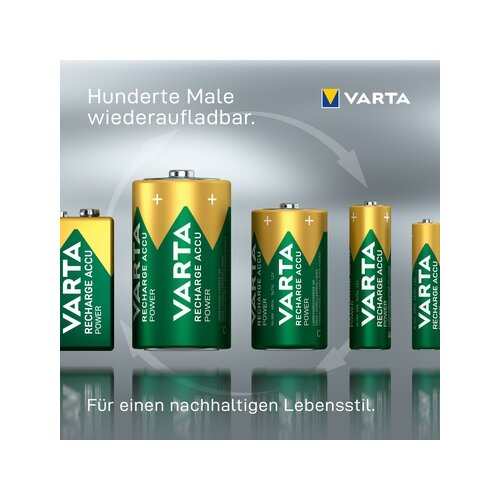 Varta Akku Recharge Accu Power AA/Mignon 4 St./Pack.
