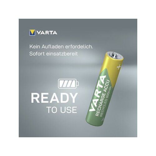 Varta Akku Recycled AAA/Micro