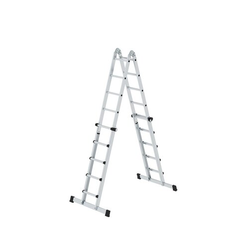 MUNK Teleskopleiter max. Arbeitshöhe 4,2 m