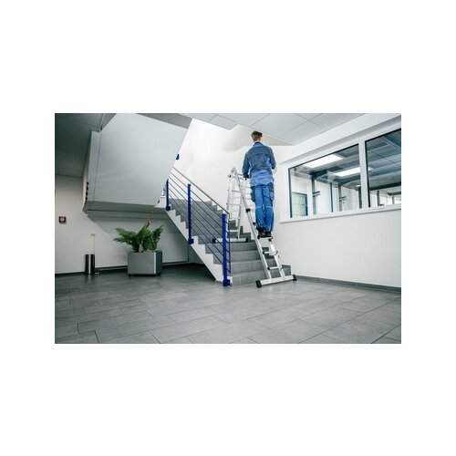 MUNK Teleskopleiter max. Arbeitshöhe 4,2 m