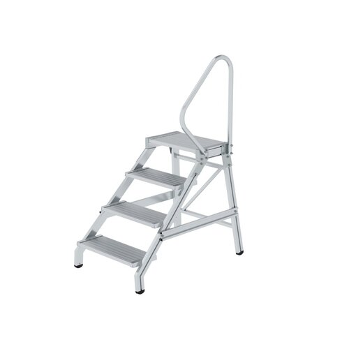 MUNK Podestleiter inkl. Handlauf max. Arbeitshöhe 2,8 m