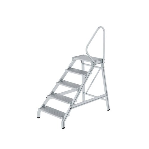 MUNK Podestleiter inkl. Handlauf max. Arbeitshöhe 3 m