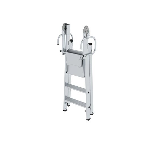 MUNK Podestleiter inkl. 2 klappbaren Griffen