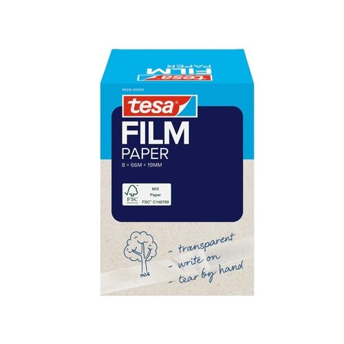 tesa® Klebefilm tesafilm® PAPER 8 St./Pack.