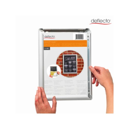 Deflecto® Bilderwechselrahmen wasserfest DIN A4