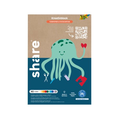 share Bastelblock DIN A5