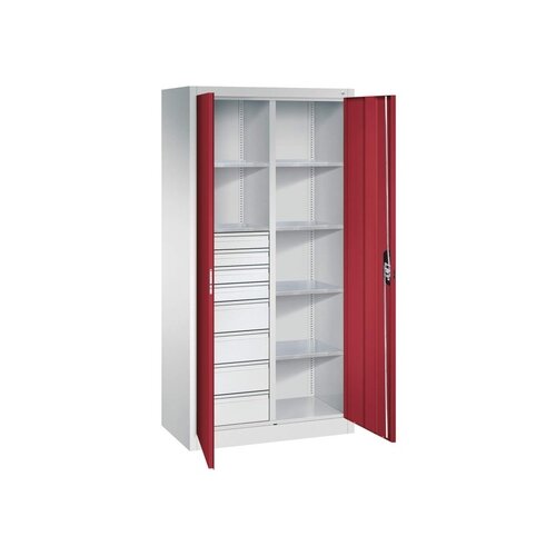 C+P Werkzeugschrank Acurado 89 930 x 1.950 x 500 mm (B x H x T) 8 Schubladen