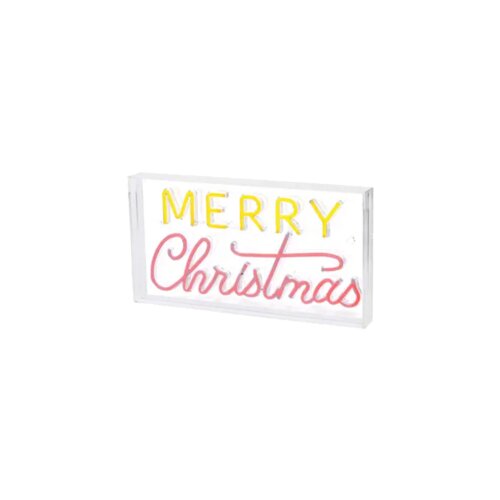 LUMINEO Leuchtschild Merry Christmas