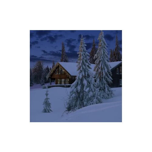 LUMINEO Lichterkette Icicle 7,5 m