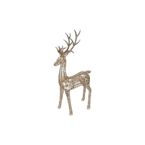 LUMINEO Lichtfigur Rentier 110 x 270 x 43 cm (B x H x T)