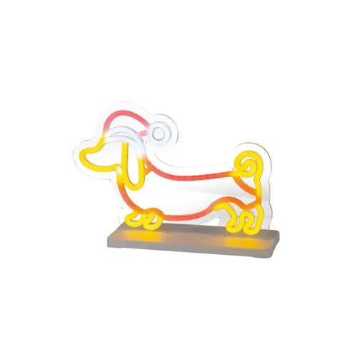 LUMINEO Leuchtschild Hund