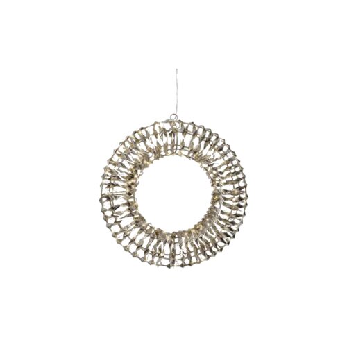 LUMINEO Lichtfigur Kranz 38 x 8 cm (Ø x T)