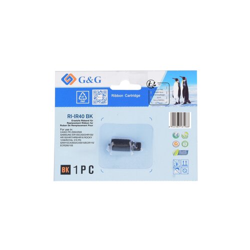 G&G Farbrolle Kompatibel mit Casio IR40T Gr. 744