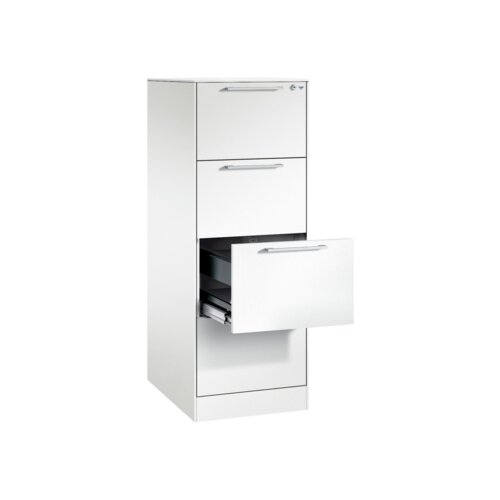 C+P Hängeregistraturschrank Asisto 440 x 1.298 x 600 mm (B x H x T) 1-bahnig verkehrsweiß