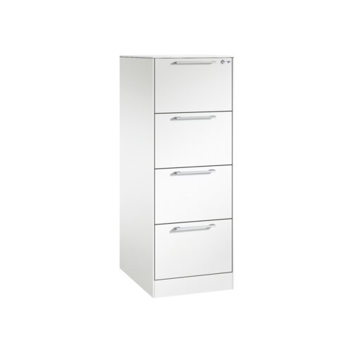 C+P Hängeregistraturschrank Asisto 440 x 1.298 x 600 mm (B x H x T) 1-bahnig verkehrsweiß