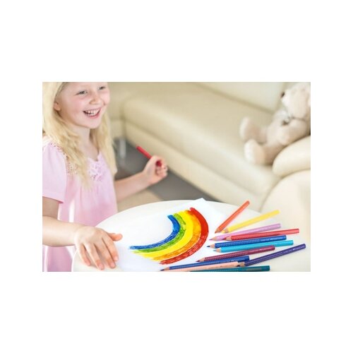 Faber-Castell Buntstift Jumbo GRIP 10 St./Pack.