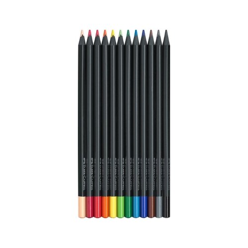 Faber-Castell Buntstift Black Edition 12 St./Pack.