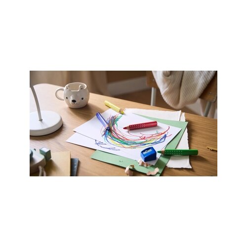 Faber-Castell Buntstift Grippy 6 St./Pack.